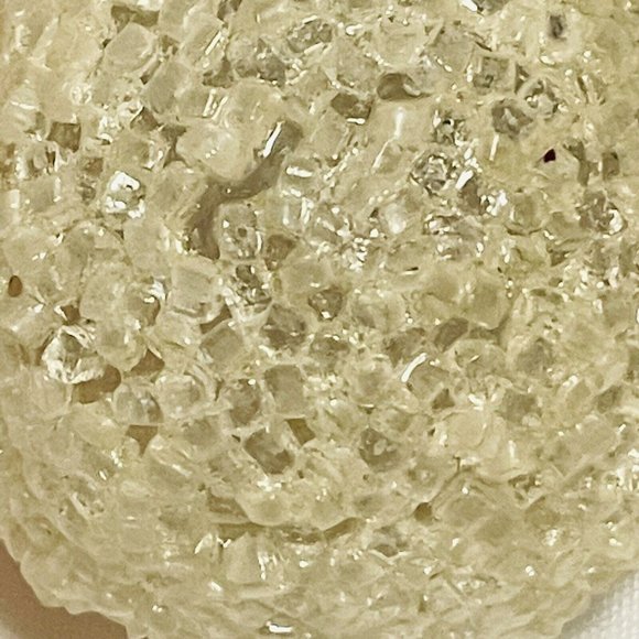 2 White & 1 Orange Vintage Lighted Ice frosted Christmas Bulbs ONLY Lot of 3 - Picture 9 of 16